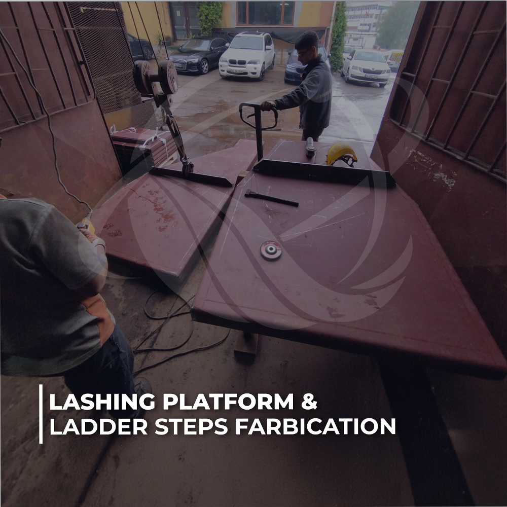 Lashing Platform & Ladder Steps Fabrication